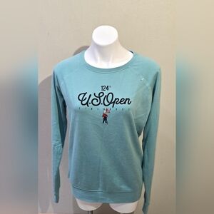 NWOT 124th U.S Open Pine Hurst Golf Crew Neck Sweater Women's Size Medium
